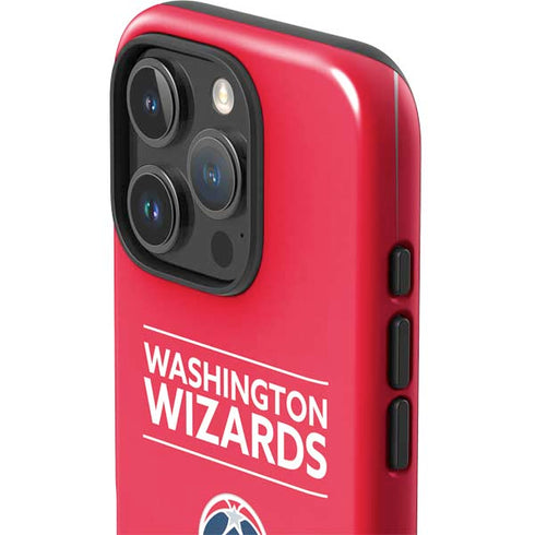 NBA Washington Wizards Standard - Red iPhone 16 Pro Impact Case
